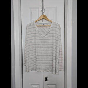 Cabi Women's Size Medium Long Sleeve Shirt White Style 5930